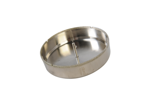 Коронка алмазн. По керам. Плитке и стеклу 120 x 55 мм,  с центрир. Сверл.  Sturm-Tehinstrument