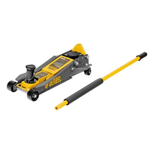 Домкрат гидравлический подкатной, 2/3 т, 98-770 мм, быстрый подъем, низ. подхват, проф, SUV Denzel-Tehinstrument