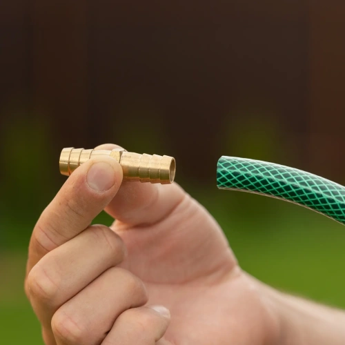 Соединитель для шланга 1/2", латунный Palisad-Tehinstrument