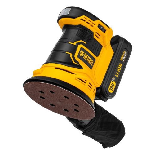 Машина шлифовальная эксцентриковая аккумуляторная Denzel COS-125-Tehinstrument