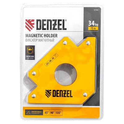 Фиксатор магнитный для сварочных работ усилие 75 LB Denzel-Tehinstrument