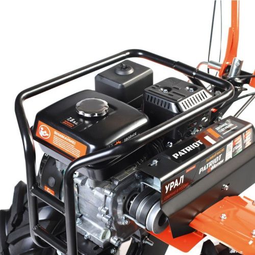 Мотоблок бензиновый Patriot УРАЛ с колесами Extreme-Tehinstrument