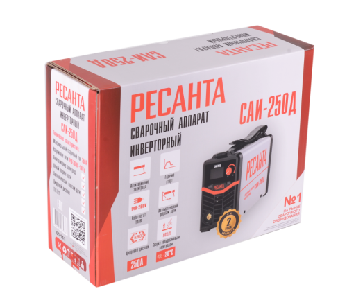 Сварочный аппарат инверторный Ресанта САИ-250Д-Tehinstrument