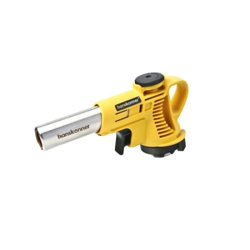 Горелка газовая, пьезоподжиг, керамика в сопле, защита от вспышек, hanskonner-Tehinstrument