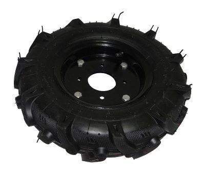 Колесо пневматическое Habert 4.00-8 Елочка 4 отверстия-Tehinstrument