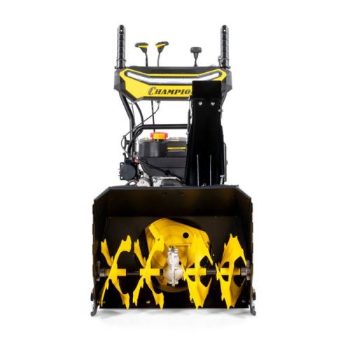 Снегоотбрасыватель CHAMPION ST763E (7лс,62см,6F/2R,колеса,3л,81кг,эл.стартер,фары,обогрев рук, зимн.-Tehinstrument