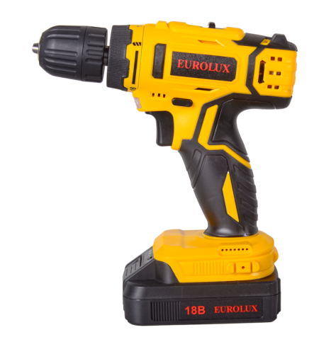 Дрель-шуруповерт Eurolux ДА-18/2Li-Tehinstrument