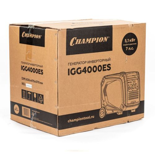 Бензиновый генератор CHAMPION IGG4000ES-Tehinstrument
