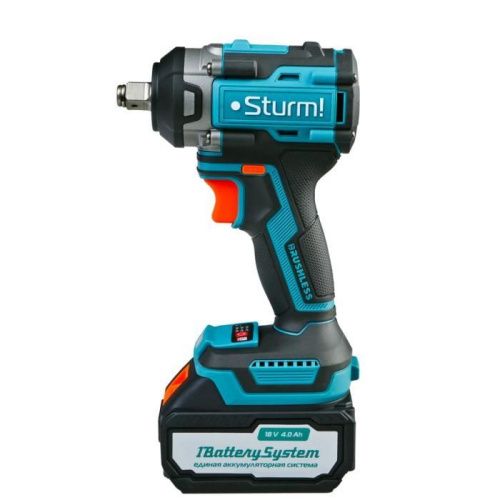 CD20500BL  Гайковерт ударн б/щ  Sturm, 18В, 1BatterySystem, 500Нм, 1/2"-Tehinstrument