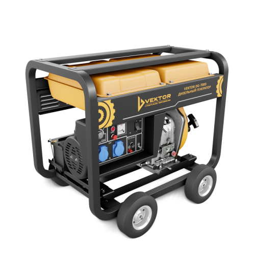 Дизельный генератор Vektor DG-7000-Tehinstrument
