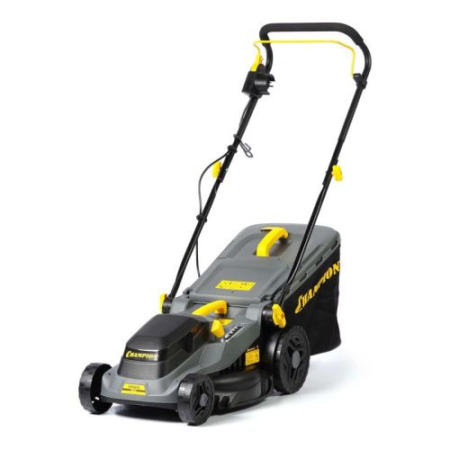 Газонокосилка эл. CHAMPION EM3816 (1,6 кВт пласт.+ткань травосб. 42л ширина 380мм 30-75мм, 11,3кг)-Tehinstrument