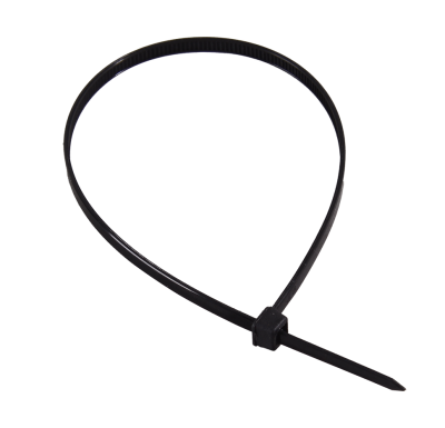 Хомуты нейлоновые (стяжки) черные 100 шт. Вихрь 3,6*250 Ч-Tehinstrument