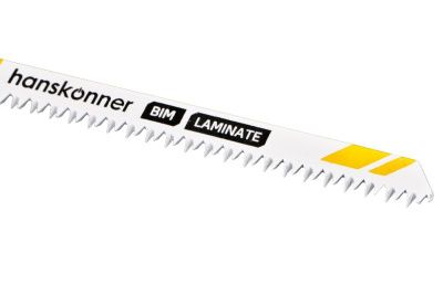 Пилки для лобзика по ламинату 2шт, T101AIF (дер 3-20мм, пласт&lt30мм) Hanskonner-Tehinstrument