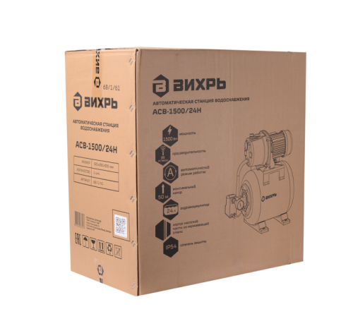 Автономная станция водоснабжения Вихрь АСВ-1500/24Н-Tehinstrument