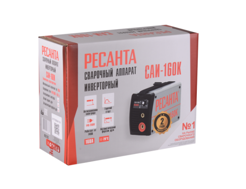Сварочный аппарат инверторный Ресанта САИ 160К (компакт)-Tehinstrument