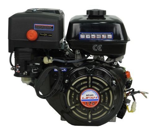 Двигатель Lifan NP445, вал ?25мм, катушка 3 Ампера-Tehinstrument