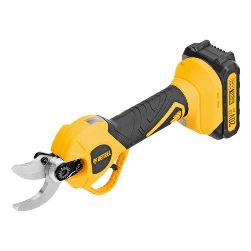 Секатор аккумуляторный, бесщет., CP-30BL, Li-Ion, 20 В, лезвия SK5 // Denzel-Tehinstrument