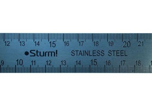 Угольник 300мм, стальной, оцинкованный,  Sturm-Tehinstrument