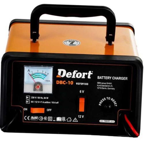 Зарядное устройство Defort DBC-10 (Дефорт 10), 93729103-Tehinstrument