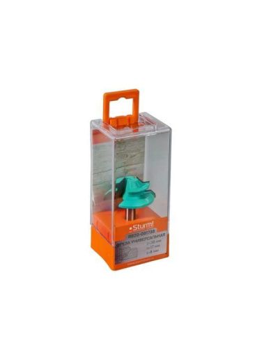 Фреза комбинированная универсальная dxhxl 38x17x52,5 мм, хв.8  Sturm-Tehinstrument