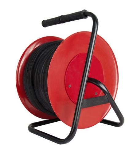 Удлинитель силовой QUATTRO ELEMENTI УПС32-220 - 30 м, провод КГ 3х4,0 мм2, 1 сил. роз. 32А 220В, катушка металл-Tehinstrument