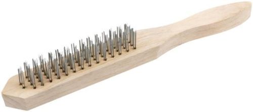 Щётка №116; 7133004 с деревянной ручкой 4-х рядная-Tehinstrument