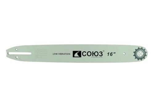 Пильная шина 16" СОЮЗ, паз 1,3мм, 3/8", 57зв, хвостовик POH(OREGON K095/A095)-Tehinstrument