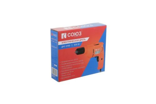 Дрель безударная СОЮЗ ДУС-2150-Tehinstrument