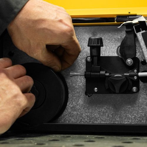 Полуавтоматический сварочный аппарат Denzel Mini MIG-140LFG-Tehinstrument