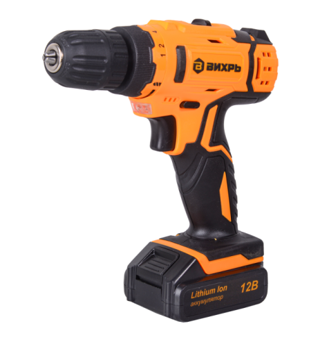 Дрель-шуруповерт Вихрь ДА-12-2К-Tehinstrument