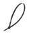 Хомуты нейлоновые (стяжки) черные 100 шт. Вихрь 4,8*300 Ч-Tehinstrument