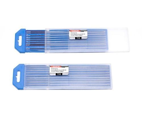 Вольфрамовый электрод WC-20 d.2.0x175mm GREY, Aurora-Tehinstrument