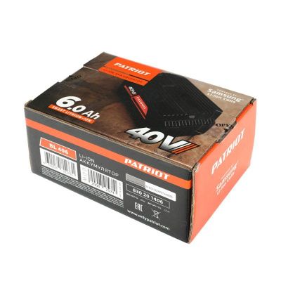 Батарея аккумуляторная Patriot BL 406 (40 В, 6 А*ч)-Tehinstrument