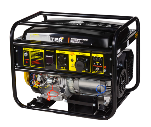 Портативный бензогенератор HUTER DY8000LX-3-Tehinstrument
