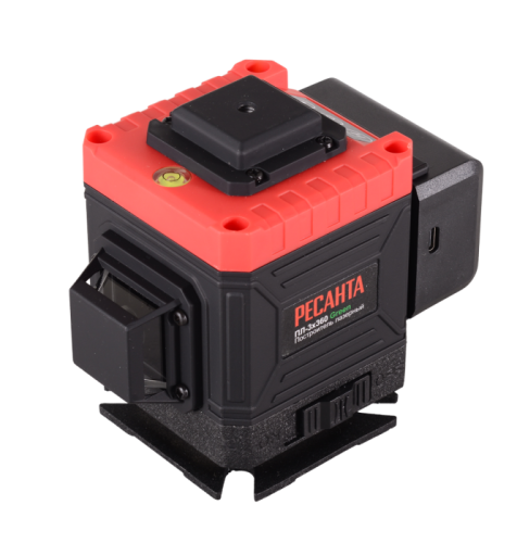 Построитель плоскостей лазерный Ресанта ПЛ-3Х360ШС Green-Tehinstrument