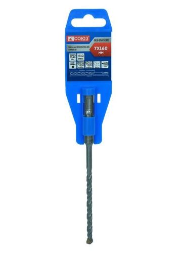 Бур SDS+ 07x160 мм с твердосплавной напайкой, СПИРАЛЬ S4 , Союз-Tehinstrument