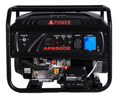 Бензиновый генератор A-iPower Lite AP6500E с АВР-Tehinstrument