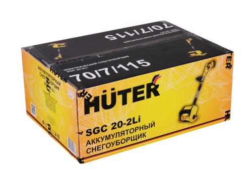 Снегоуборщик аккумуляторный Huter SGC 20-2Li-Tehinstrument
