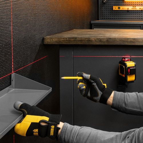 Лазерный уровень мультипризменный Denzel LX 360-2 Red-Tehinstrument