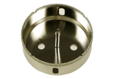 Коронка алмазн. По керам. Плитке и стеклу 75 х 55 мм,  с центрир. Сверл.  Sturm-Tehinstrument