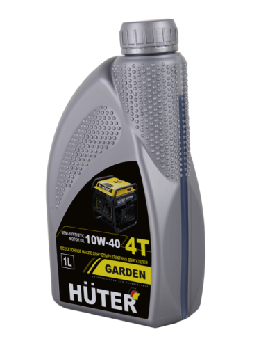 Масло моторное 10W-40 полусинтетическое для четырёхтактных двигателей Huter-Tehinstrument