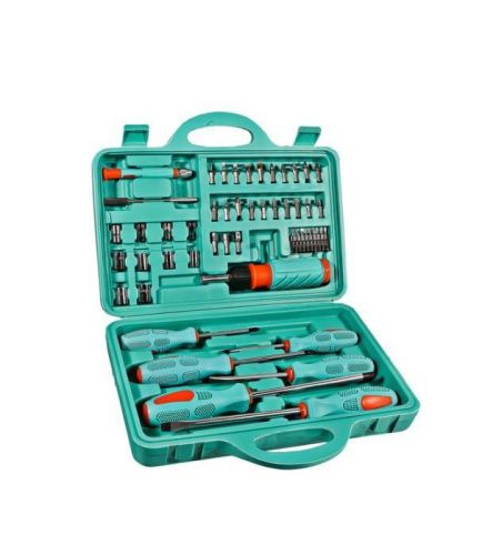 Набор отверток 51 предмет, пластиковый кейс, CrV,  Sturm-Tehinstrument