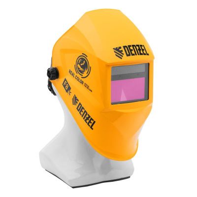 Щиток защитный лицевой (маска сварщика) F8, см. окно 100х50, Real Color, DIN4/5-8/9-13// Denzel-Tehinstrument