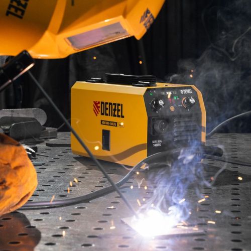 Полуавтоматический сварочный аппарат Denzel Mini MIG-140LFG-Tehinstrument