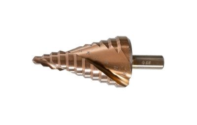 Сверло ступенчатое по металлу 6-36мм шаг 3мм Р6М5+COBALT спираль БОЕКОМПЛЕКТ-Tehinstrument
