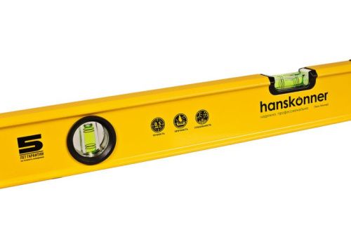 Уровень алюм. 600мм, Hanskonner-Tehinstrument