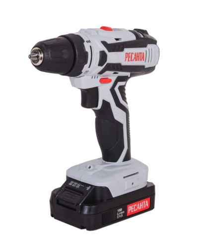 Дрель-шуруповерт аккумуляторная Ресанта ДА-18-2ЛК-Tehinstrument