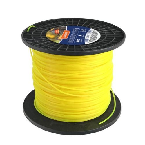 Леска Roundline D 3,0 мм L 400 м (круглая, желтая), Patriot-Tehinstrument