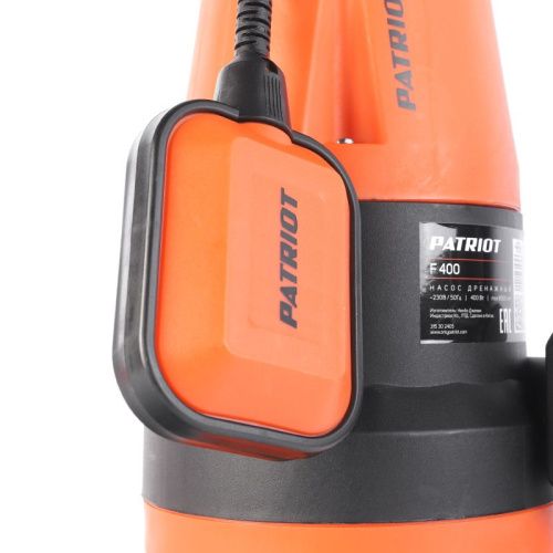 Насос дренажный Patriot F 400-Tehinstrument