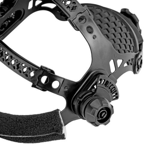 Щиток защитный лицевой (маска сварщика) F10, см. окно 100х96, Real Color, DIN 4-8/9-13 Denzel-Tehinstrument